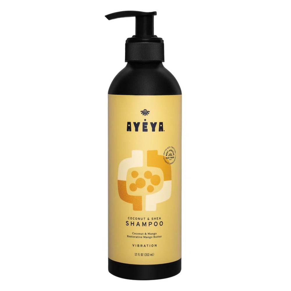 Ayeya Nourishing Shampoo Vibration for Gentle Cleansing and Moisturizing Hair 12Oz (353ml)